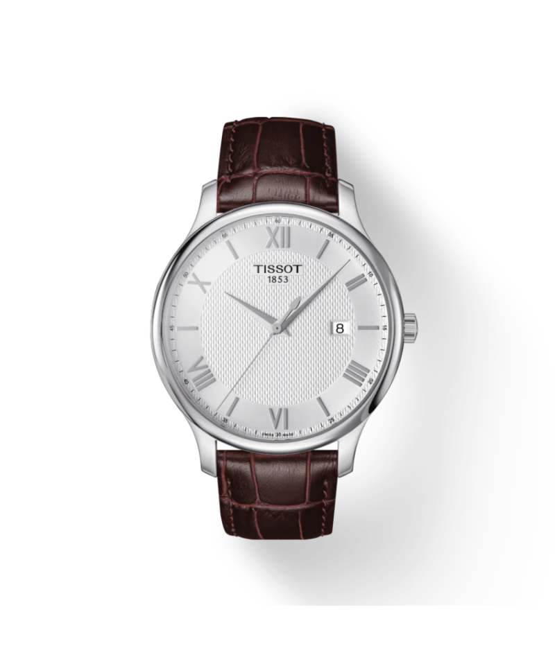 Tissot - Tradition Pelle marrone T063.610.16.038.00