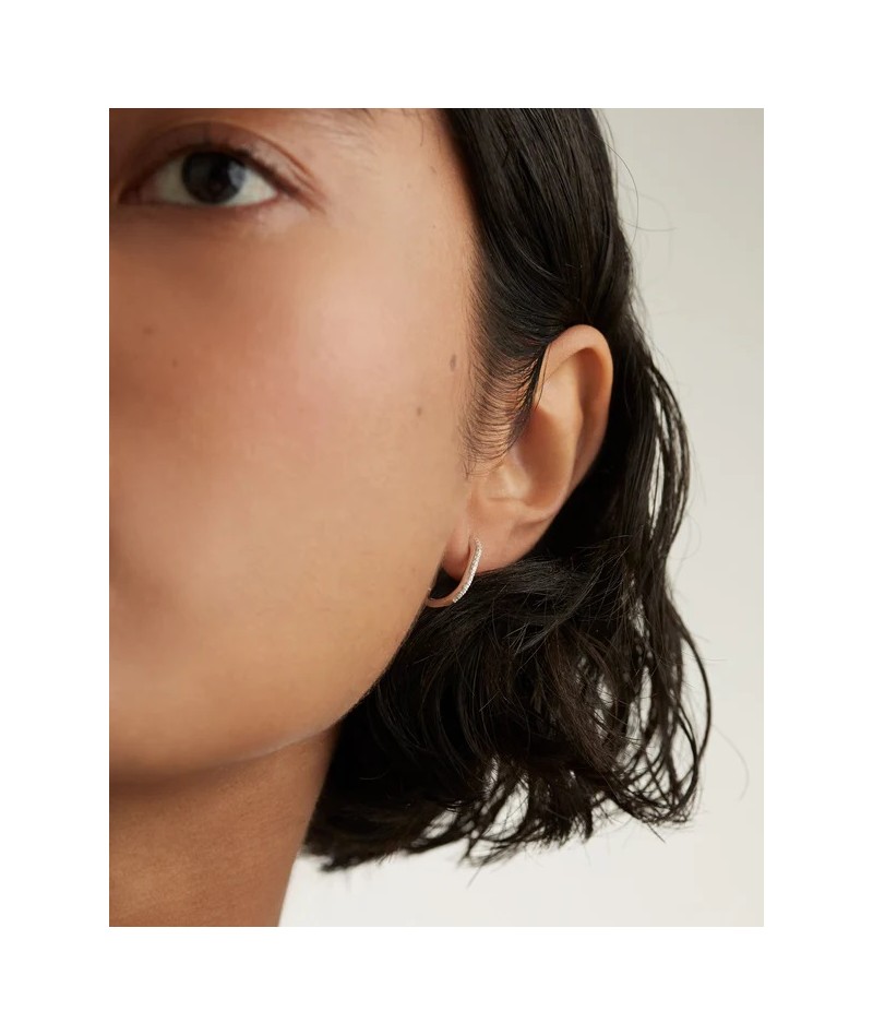 PDPaola - Orecchini Spike silver