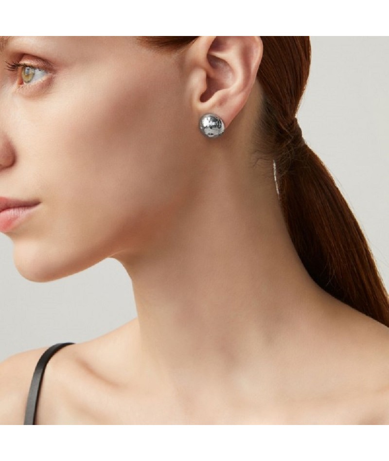 Raspini - Orecchini Bottone Super Bowl piccoli