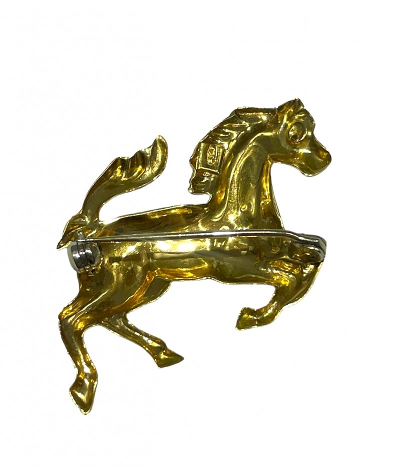 Callegarogioielli - Spilla da giacca cavallo