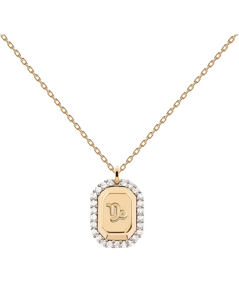 PDPaola - Collana Zodiaco Gold Capricorno