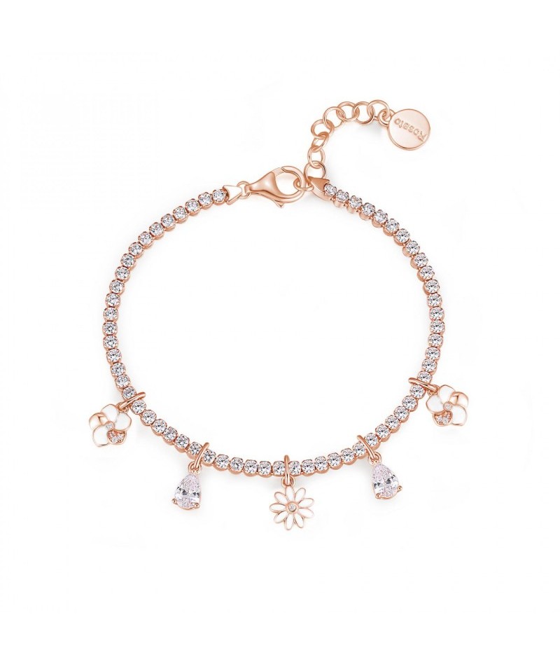 Rosato - Bracciale prezioso tennis rosé RZGA29