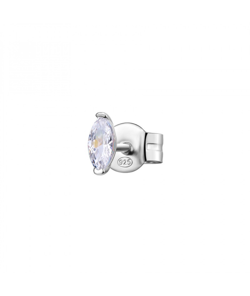 Rosato - Mono orecchino Zircone lobo RZAL078