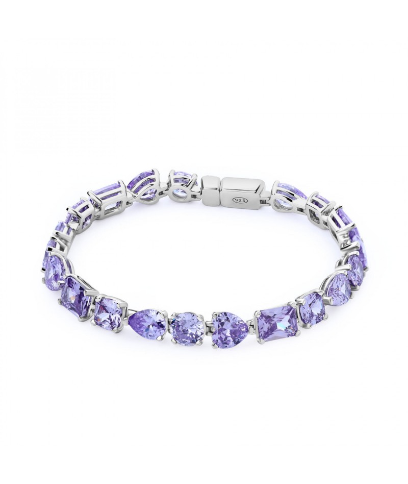 Rosato - Bracciale Gemma zirconi lavanda RZGE11
