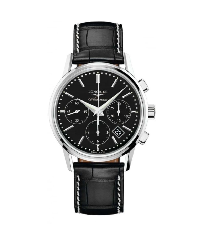 Longines - Column Wheel Chronograph Nero 40mm L2.749.4.52.0