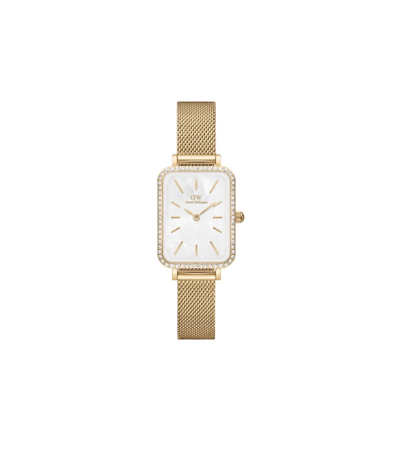 Daniel Wellington - Quadro Lumine Bezel Evergold Mop
