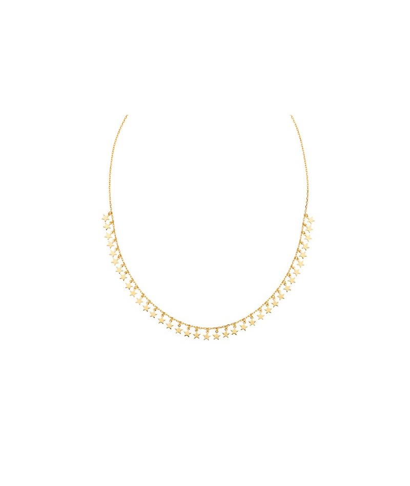 Amen - Collana dorata Stelle CLMSTG