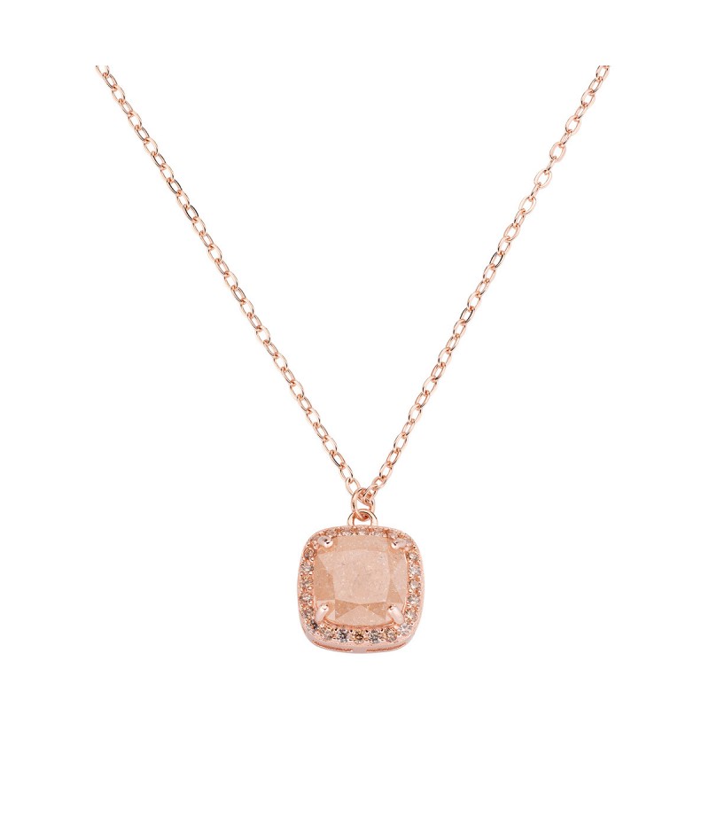 Amen - Collana Creek Stone e Zirconi Champagne CLCRQRCHCHZ