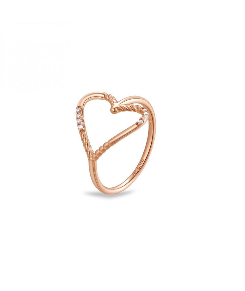 Rosato - Anello Cuore RZGM31C