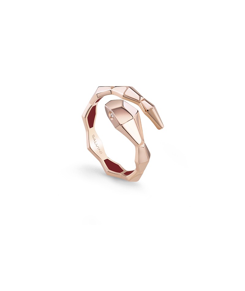 Salvini - Anello serpente Oro rosa 20094070