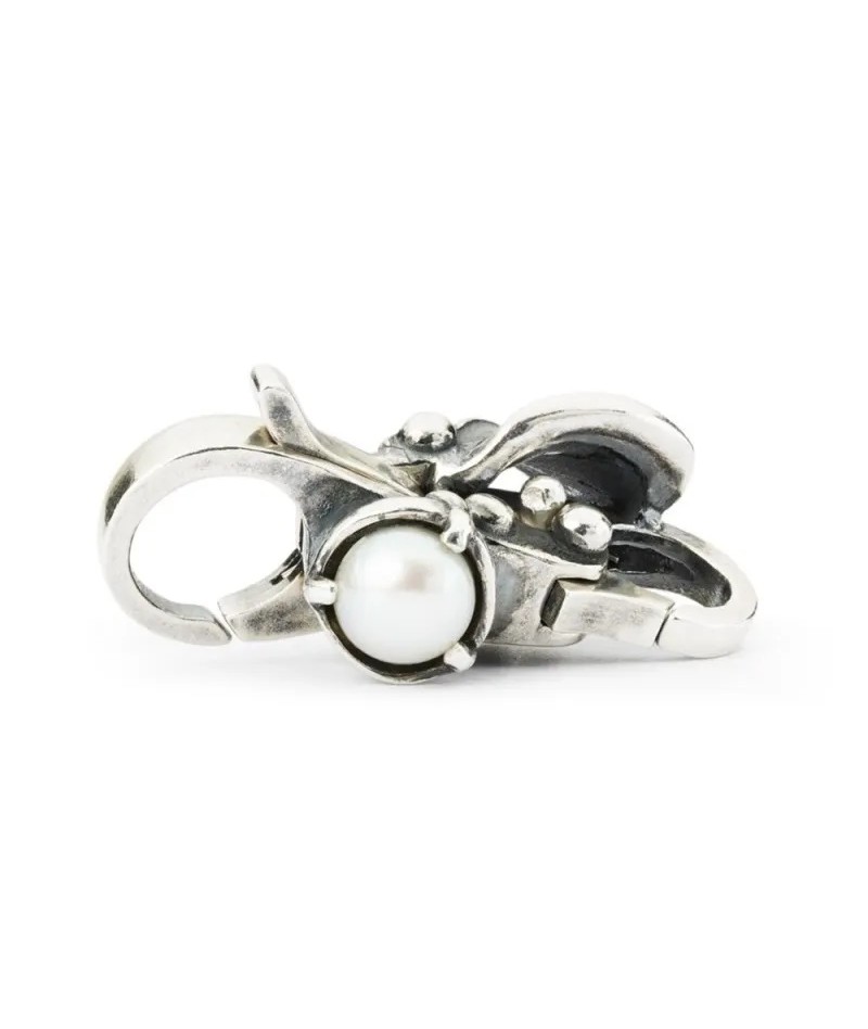 Trollbeads - Chiusura Corolla con perla TAGLO-00094