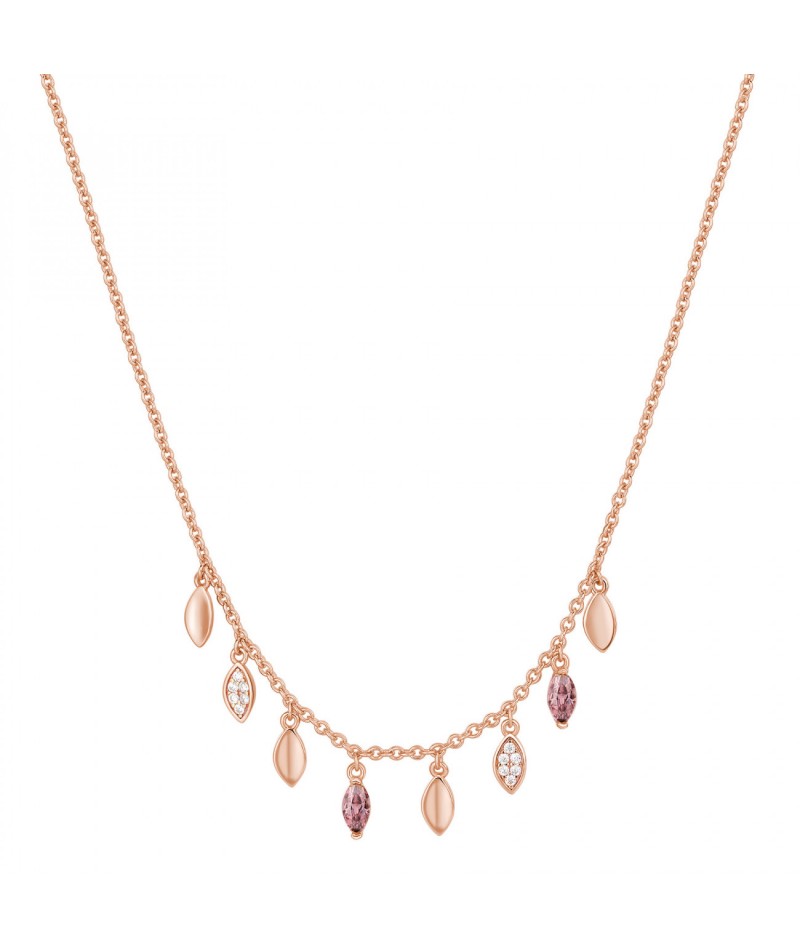 Rosato - Collana Gaia petali rosè RZGA09