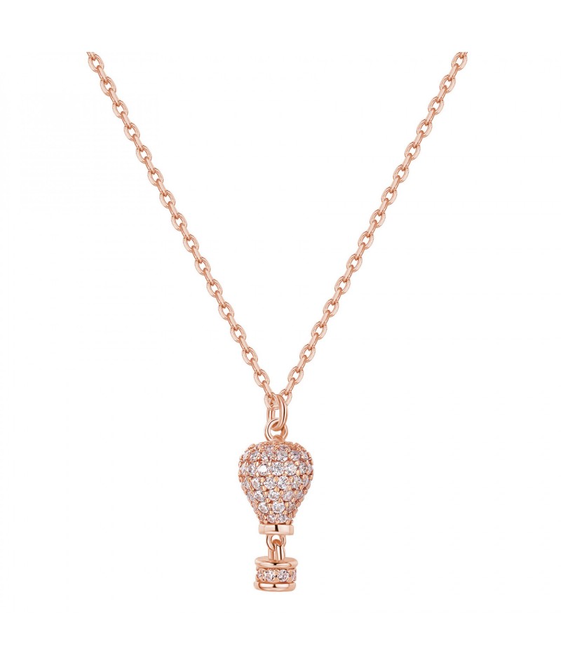 Rosato - Collana Aria rosè con zirconi RZAR06