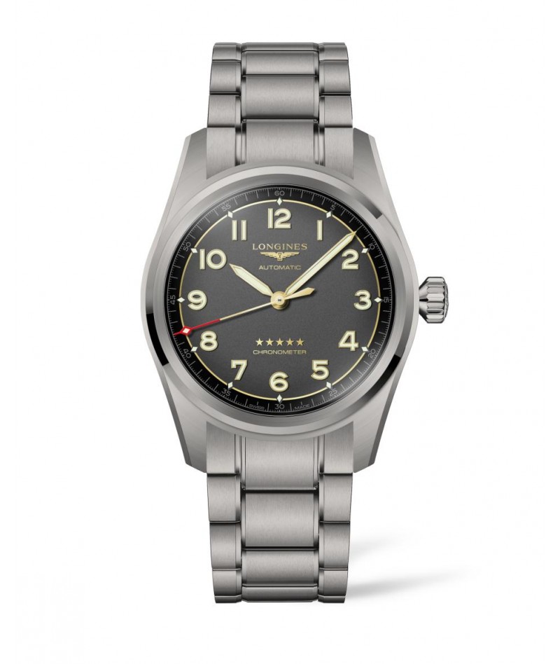 Longines - Spirit Automatico Nero 42mm L3.811.1.53.6