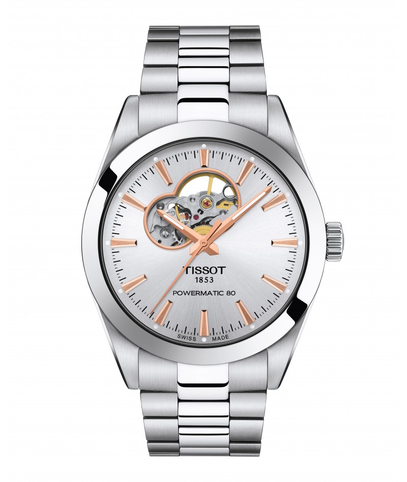 Tissot - Gentleman Powermatic 80 Open Heart 40mm...