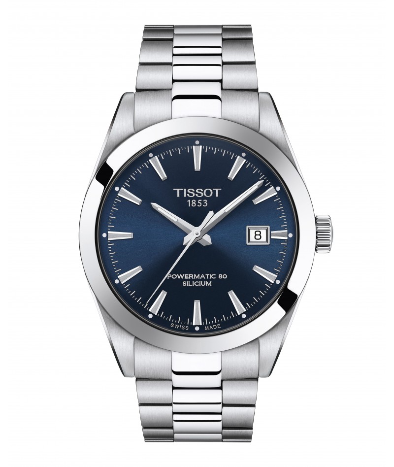 Tissot - Gentleman Powermatic 80 Silicium Blu...