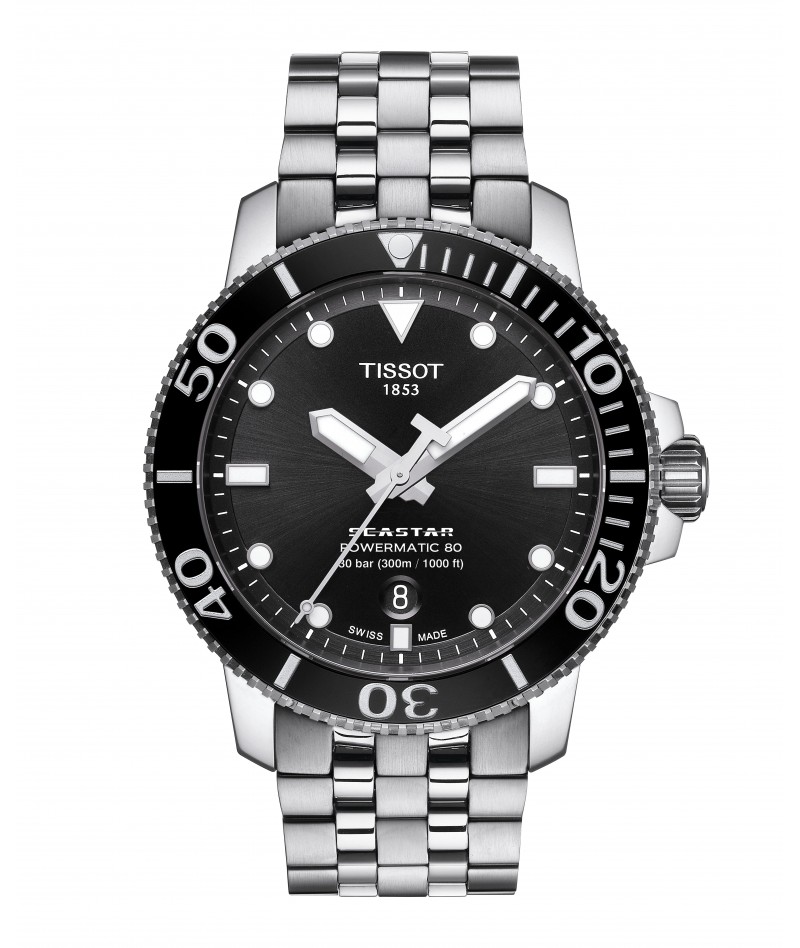Tissot - Seastar 1000 Powermatic 80 43mm Nero...