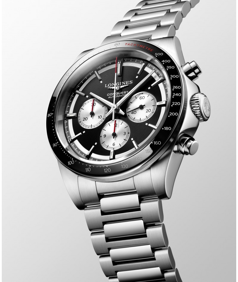 Longines - Conquest Automatico Chronograph 42mm...