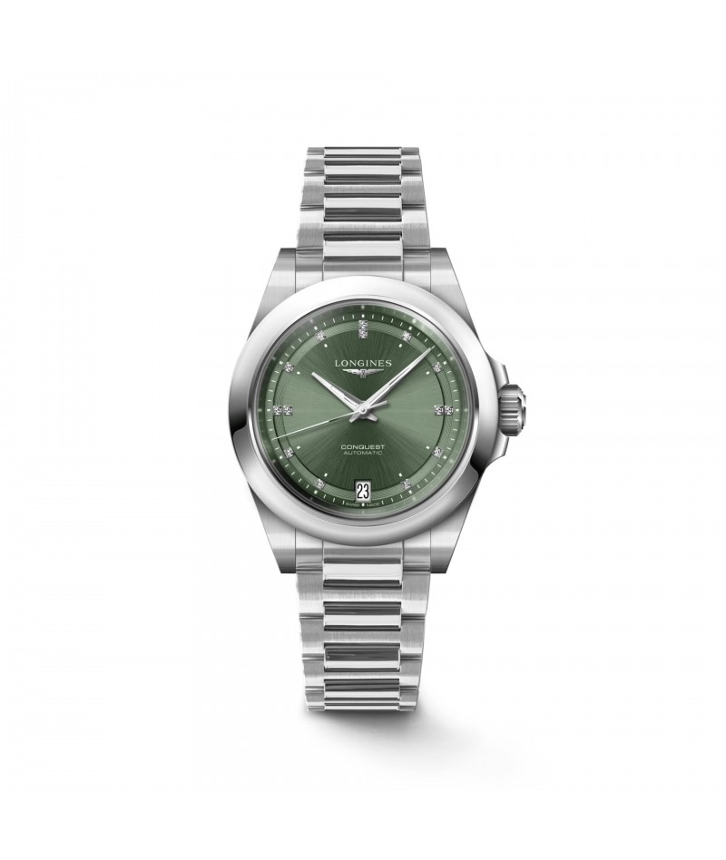 Longines - Conquest Automatico Verde 34 mm L3.430.4.07.6