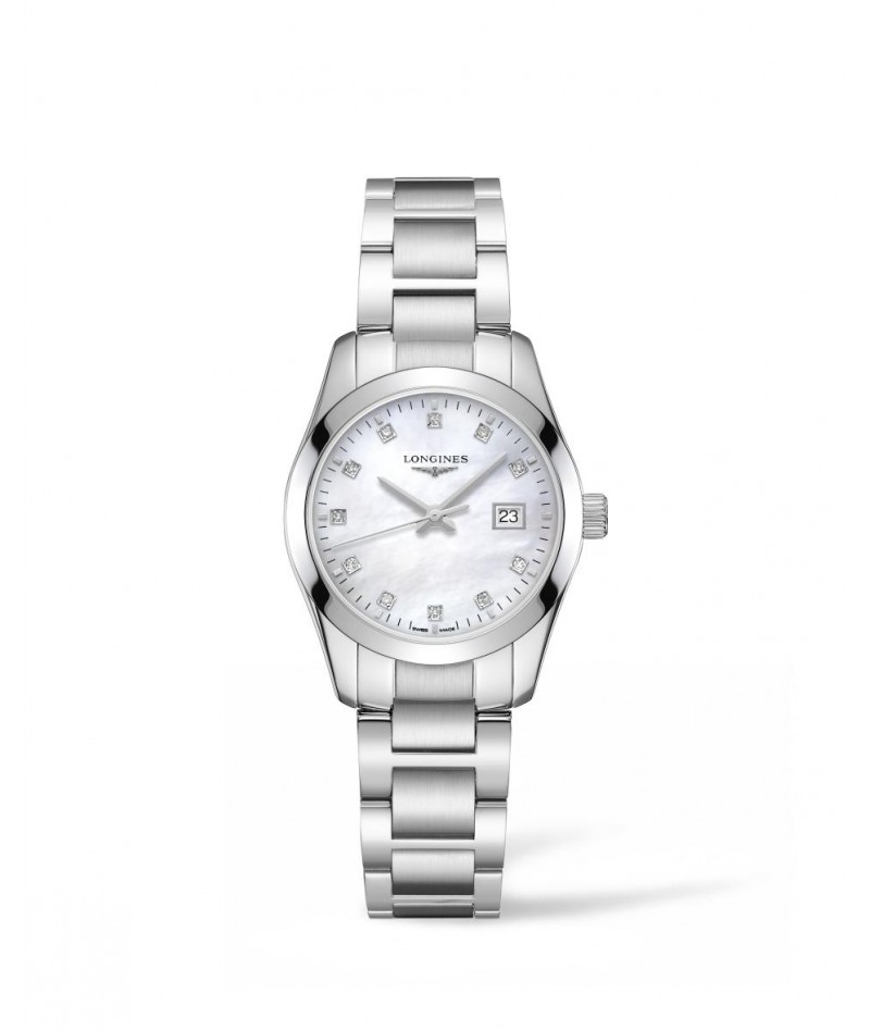 Longines - Conquest Madreperla e Diamanti 29,5mm...