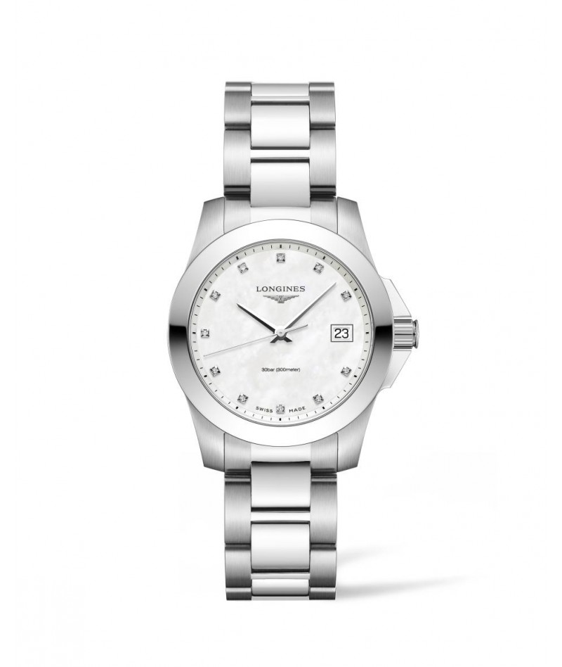 Longines - Conquest Madreperla L3.377.4.87.6