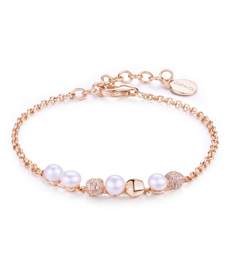 Rosato - Bracciale perle Azzurra rosè RZAZ014