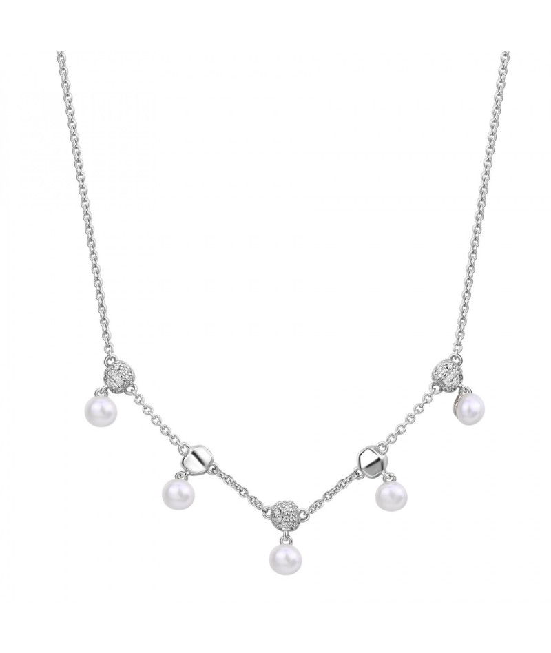 Rosato - Collana Perle Azzurra RZAZ003