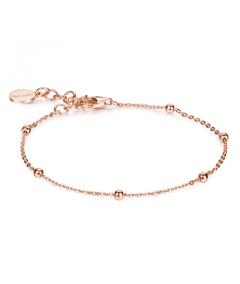 Rosato - Bracciale con palline rosè RZB045