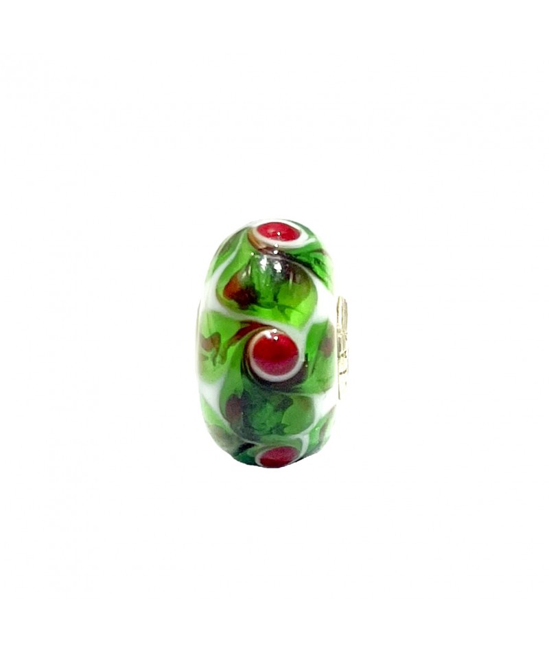 Trollbeads - Beads Unico Verde e Rosso
