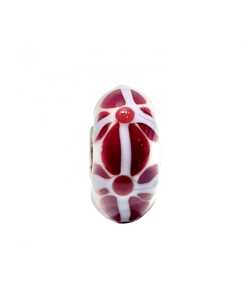 Trollbeads - Beads Unico Rosso e Bianco