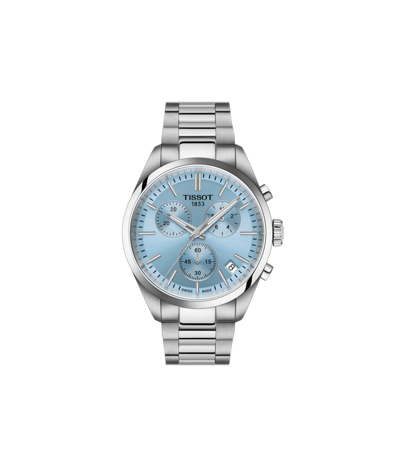 Tissot - PR 100 40mm Chronograph Azzurro T150.417.11.351.00