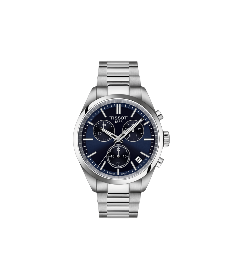 Tissot - PR 100 40mm Chronograph Blu T150.417.11.041.00