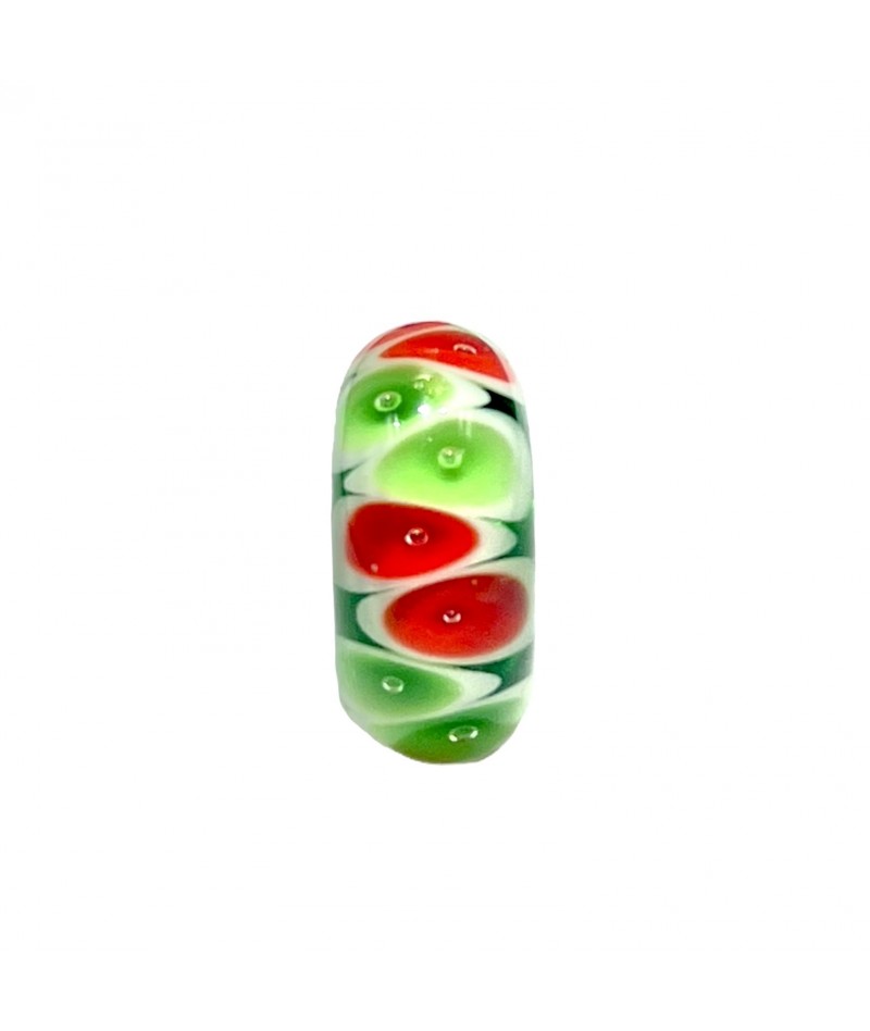Trollbeads - Beads Unico Verde e Rosso