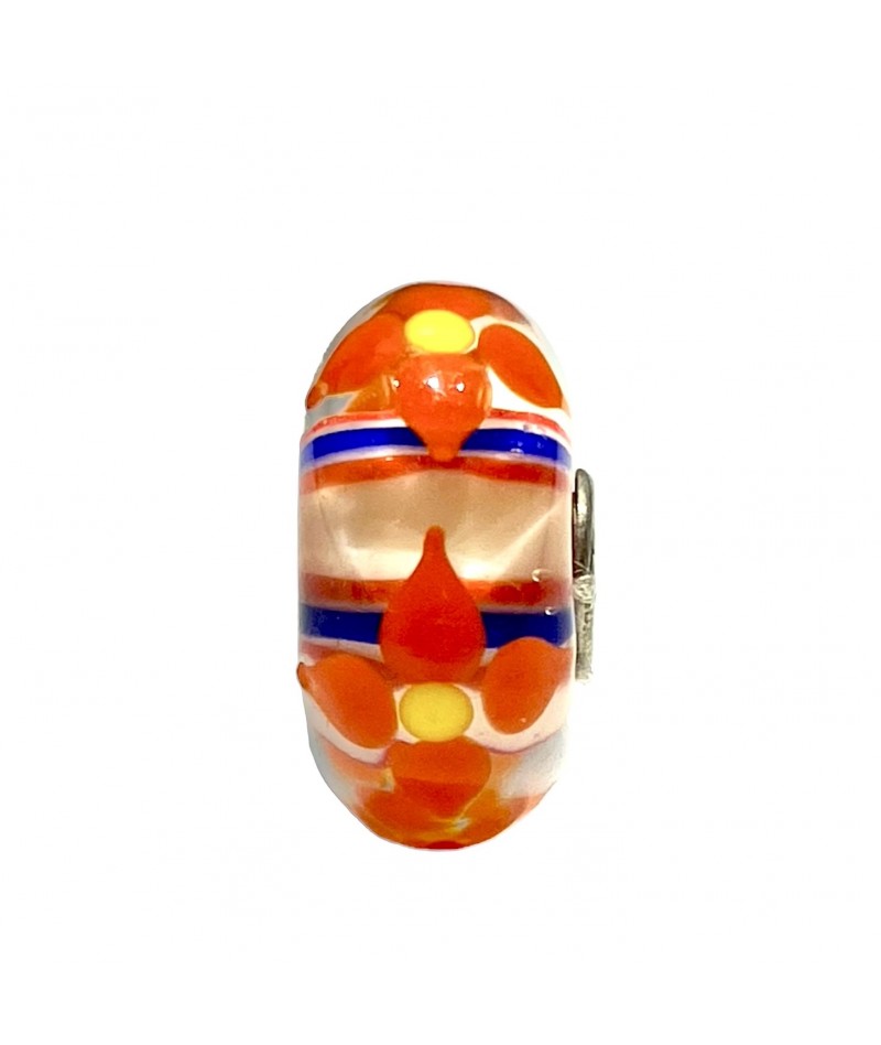 Trollbeads - Beads Unico Fiori rossi