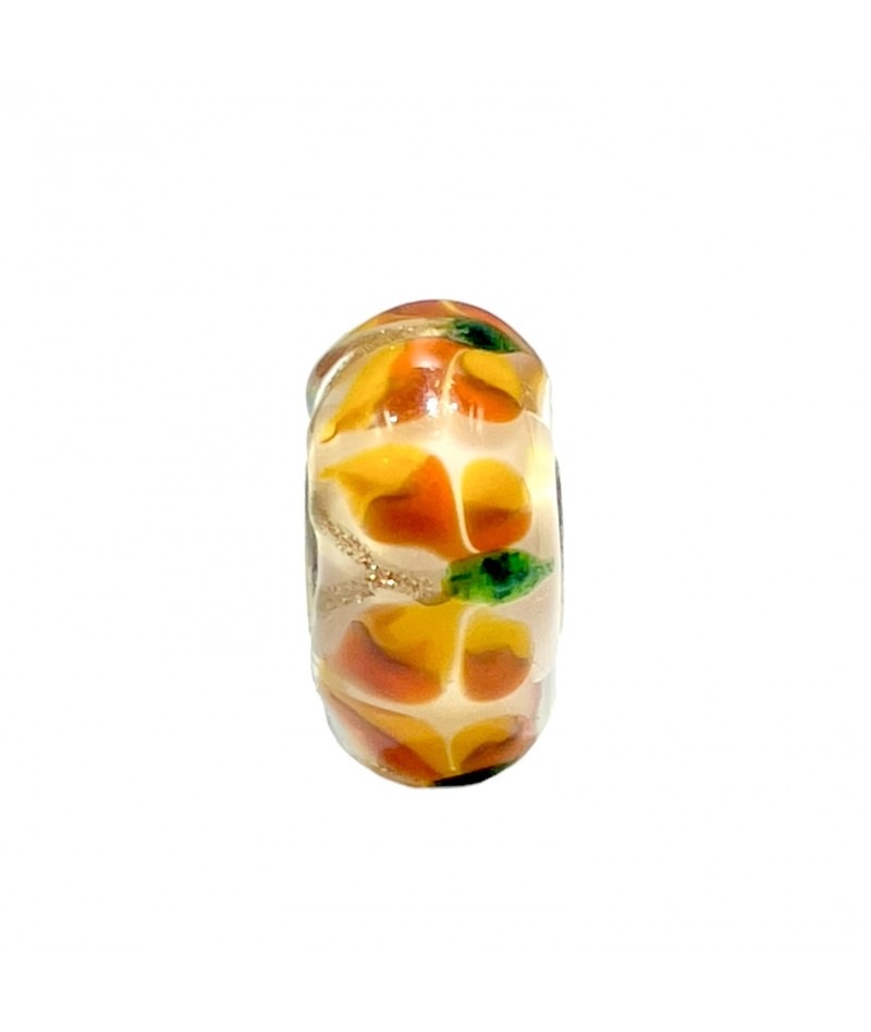 Trollbeads - Beads Unico Farfalle Gialle