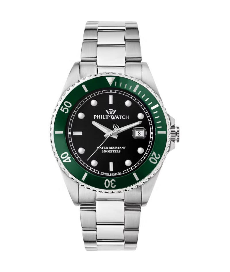 PHILIP WATCH - Caribe Sport Verde 42mm R8253597086