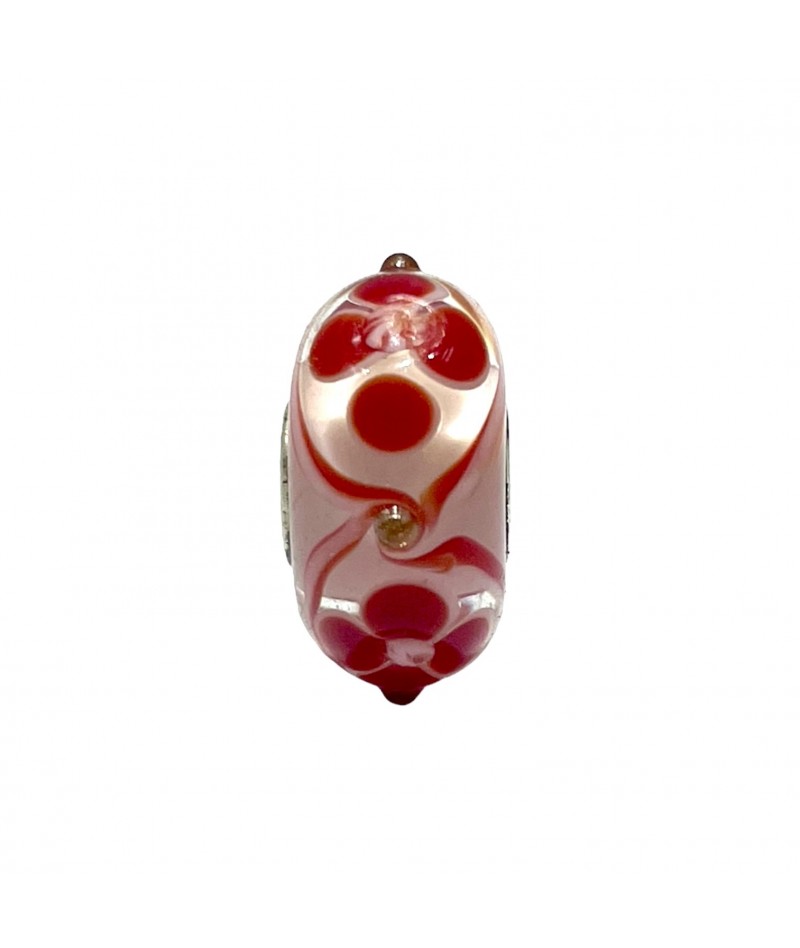 Trollbeads - Beads Unico Rosso e Bianco