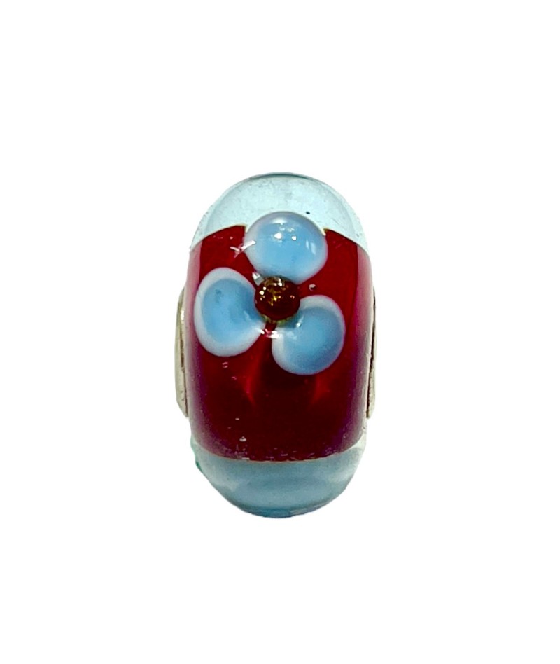 Trollbeads - Beads Unico Rosso e Azzurro