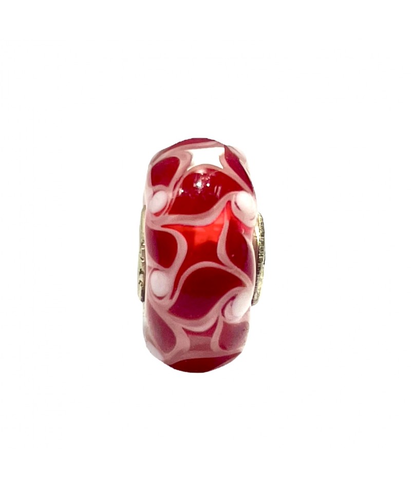 Trollbeads - Beads Unico Rosso e Bianco
