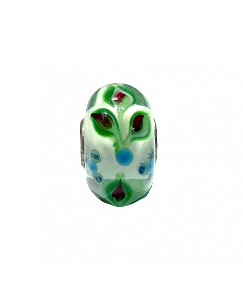 Trollbeads - Beads Unico Bianco, Verde e Azzurro
