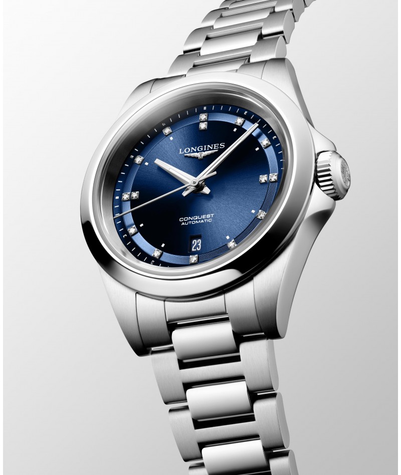 Longines - Conquest Automatico Blu 30mm L3.320.4.97.6