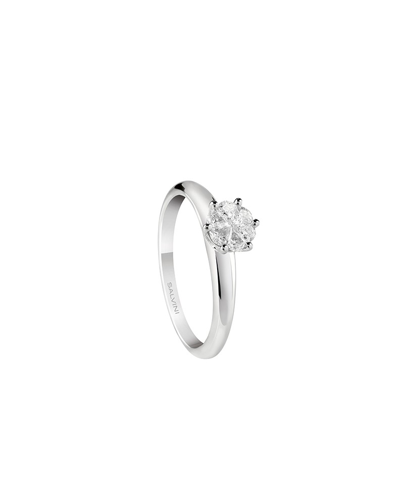 Salvini - Anello solitario Petal cut 20082843