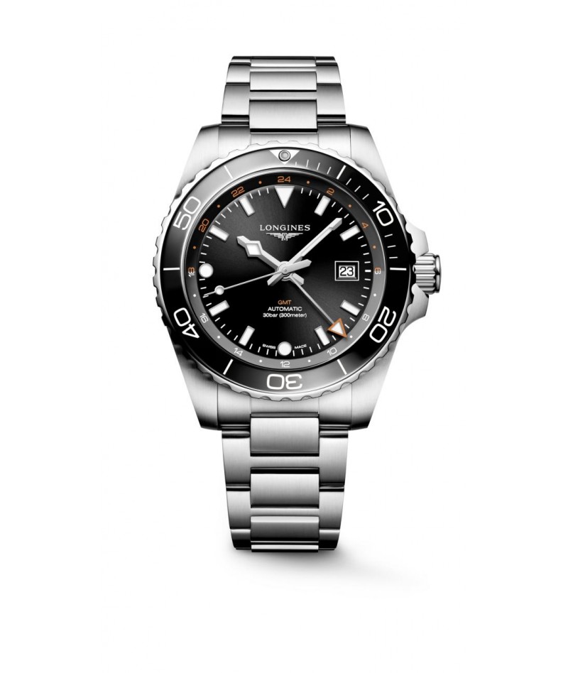Longines - Hydroconquest GMT Nero 43mm L3.890.4.56.6
