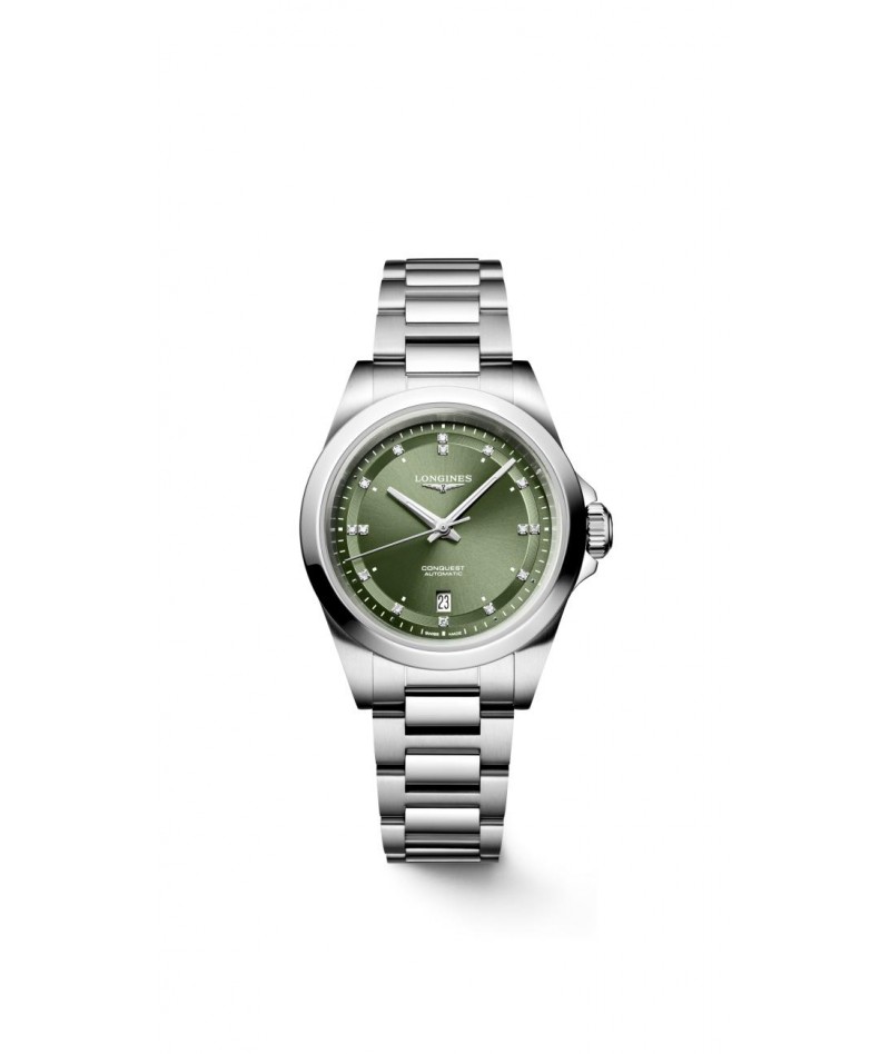 Longines - Conquest Automatico Verde 30mm L3.320.4.07.6