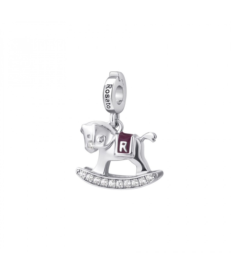 Rosato - Charm Cavallo a dondolo RZ026R