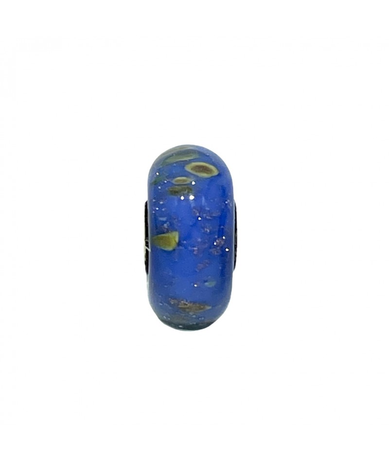 Trollbeads - Beads Unico Azzurro e Oro
