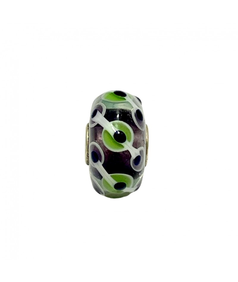 Trollbeads - Beads Unico Viola e Verde