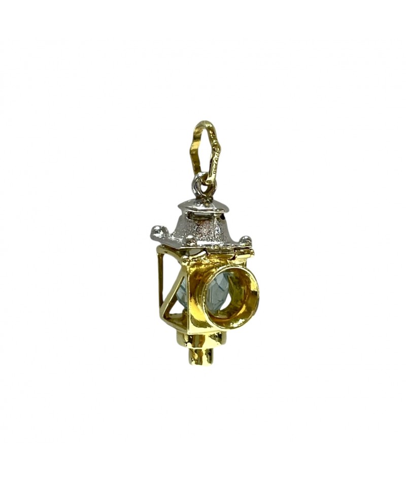 Callegarogioielli - Ciondolo in oro giallo e bianco con...