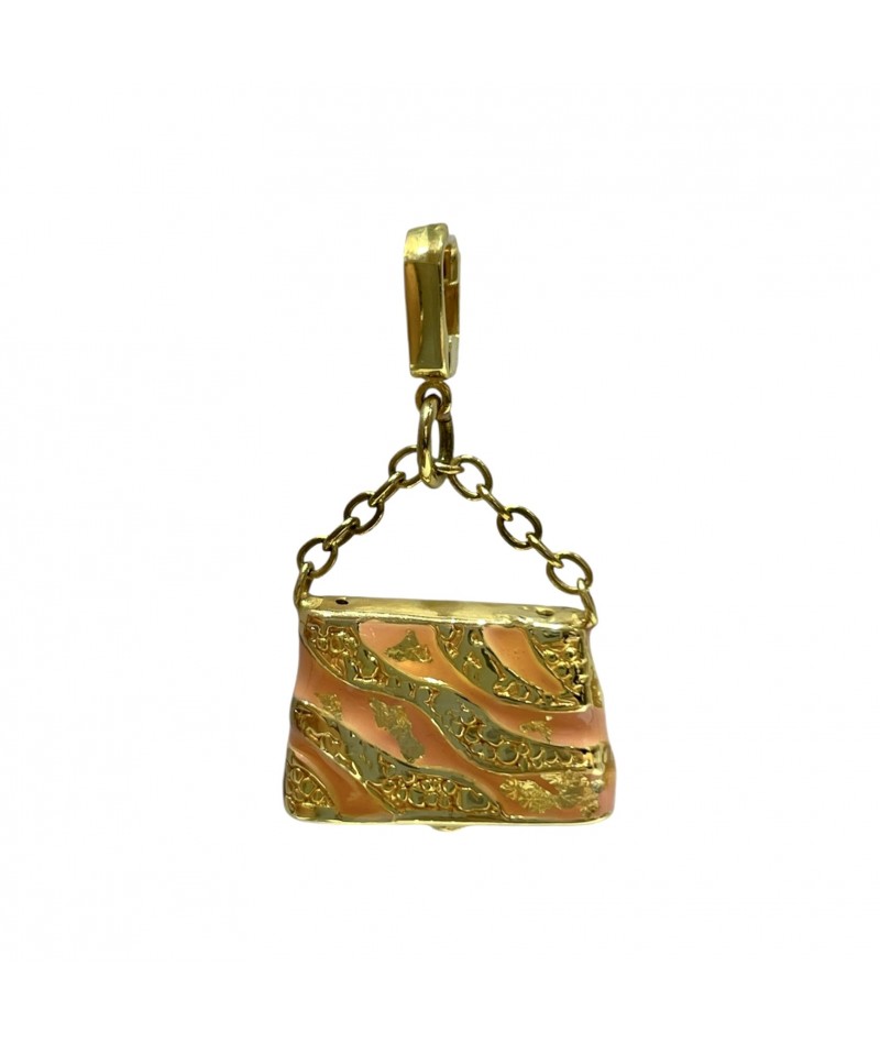 Rosato - Charm Borsetta in oro