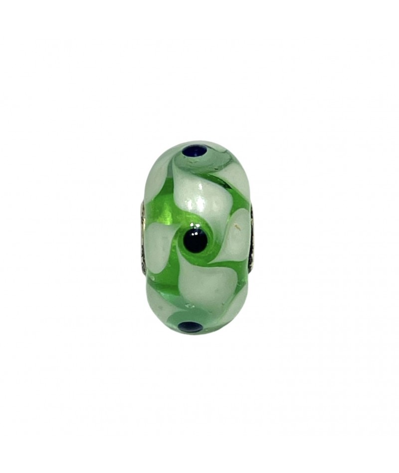 Trollbeads - Beads Unico Verde e Bianco